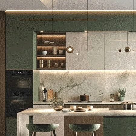 30 Gorgeous Two tone kitchen cabinets you need to see e1750831550280
